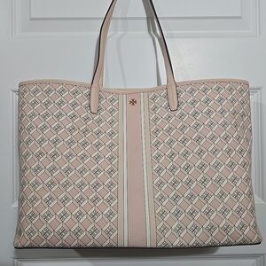 Tory Burch Pink Patterned Women's Tote Bag
